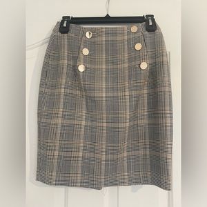 Women’s H&M plaid pencil skirt size 2